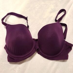 NWOT Plum Underwire Bra size 28D Fit Fully Yours